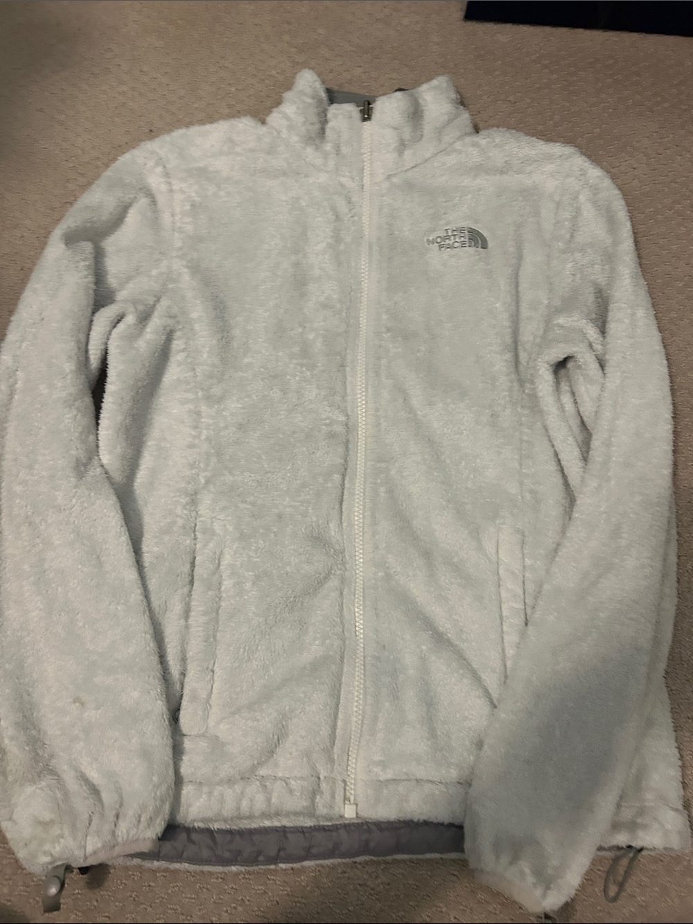 the north face fleece zip up